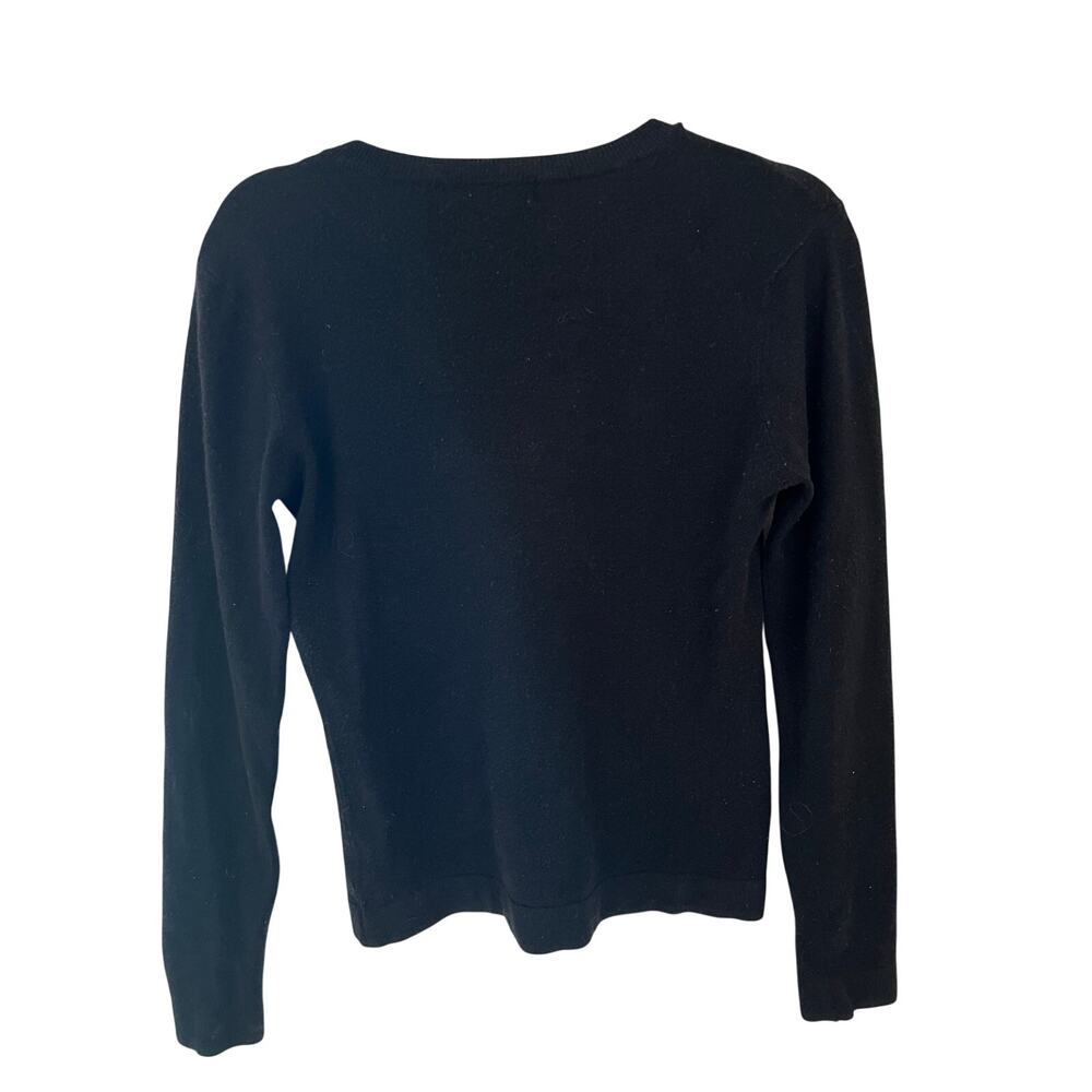 ❤️ 3/$25 Express Stretch V-Neck Sweater size M - Picture 2 of 3